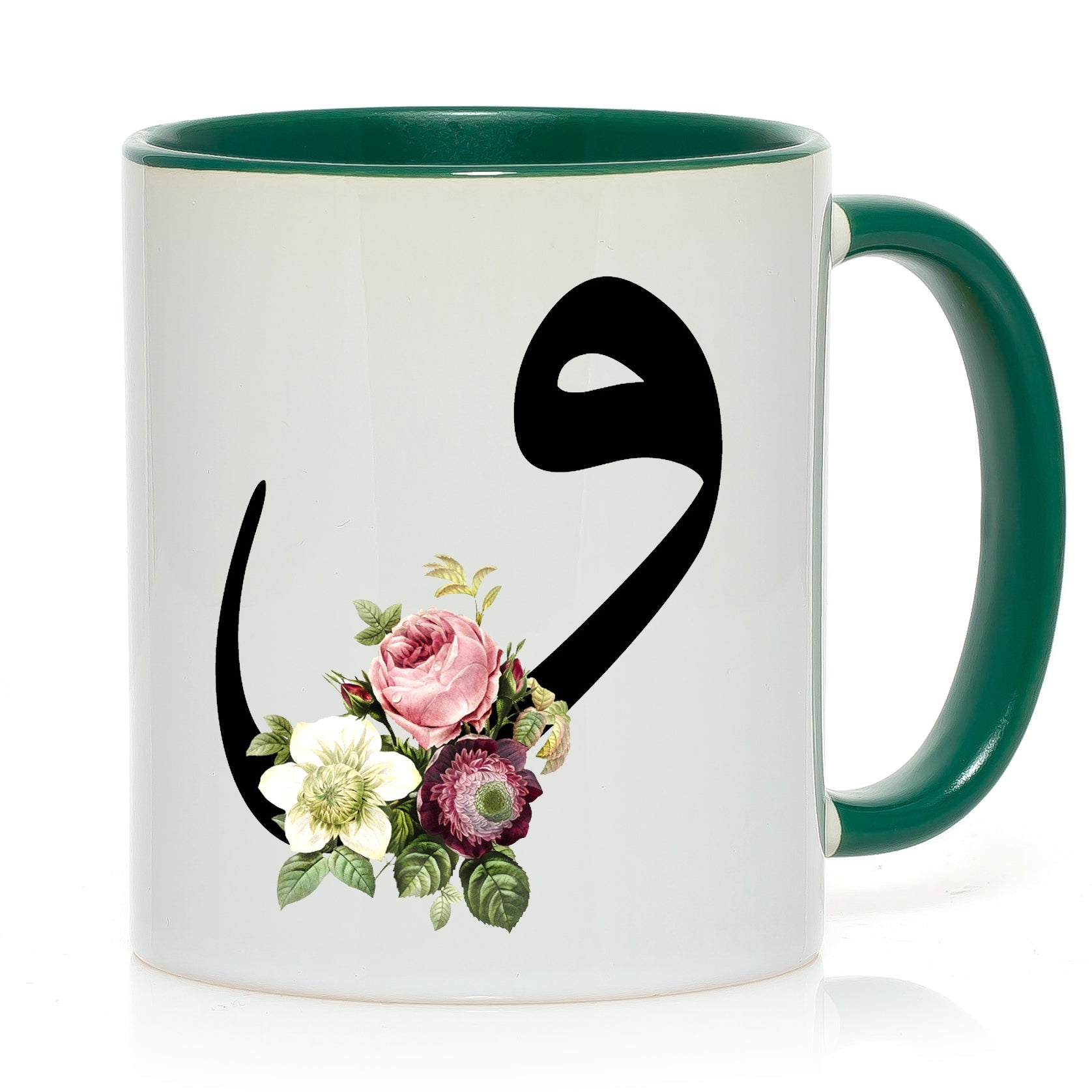 Kaffee-Tasse Arabische Buchstaben nach Wahl