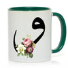 Kaffee-Tasse Arabische Buchstaben nach Wahl