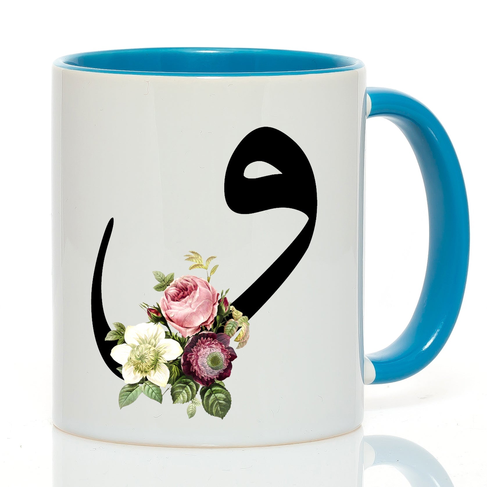 Kaffee-Tasse Arabische Buchstaben nach Wahl
