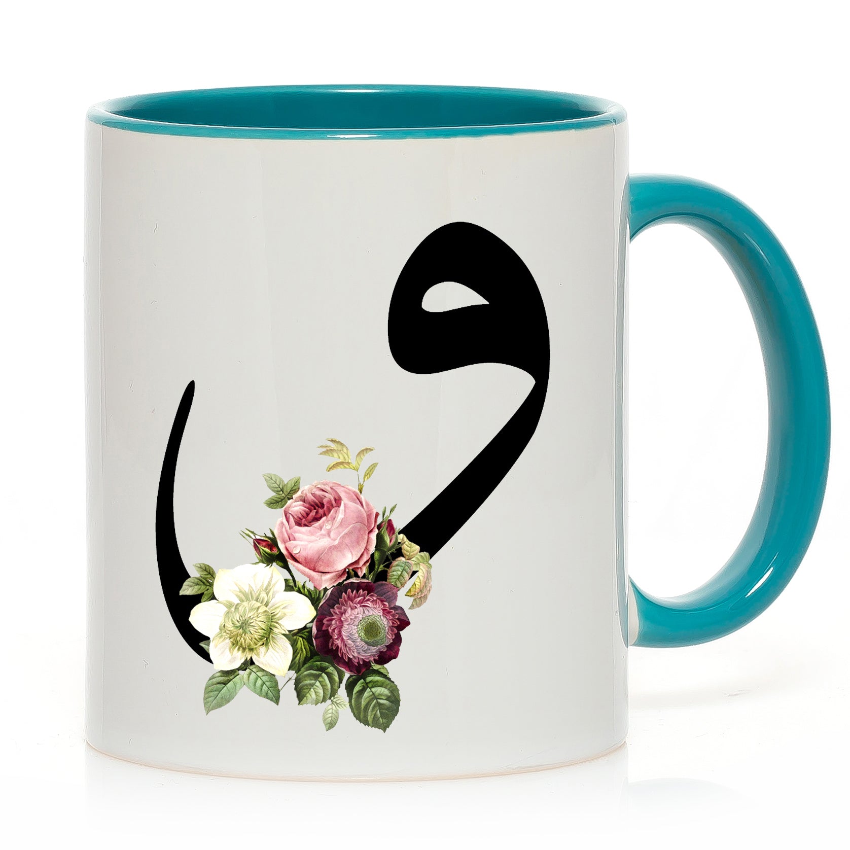 Kaffee-Tasse Arabische Buchstaben nach Wahl